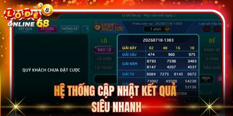 Hệ thống cập nhật kết quả minh bạch, siêu nhanh